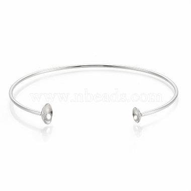 201 réglage strass bracelet en acier inoxydable(STAS-N085-01)-2