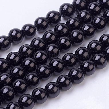 Painted Glass Bead Strands(DGLA-S071-8mm-90)-2