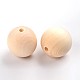 Perles rondes en bois non fini(WOOD-Q008-35mm-LF)-2