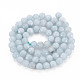 Nat&uuml;rliche Aquamarin Perlen Str&auml;nge(G-Q951-01-6mm)-2
