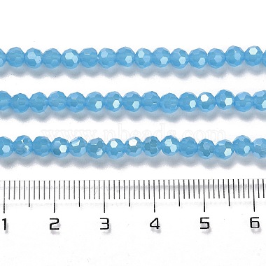 perles en verre plaquent brins(EGLA-A035-J4mm-A07)-4