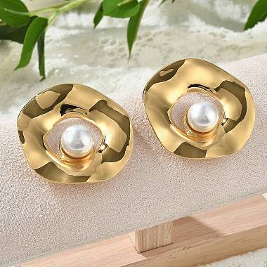 304 Stainless Steel Stud Earrings(EJEW-Z084-16G)-3