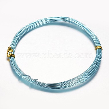 1mm Aqua Aluminum Wire