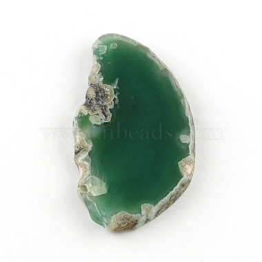 Dyed Mixed Shape Natural Agate Gemstone Big Pendants(G-R300-09)-2