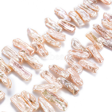 Natural Keshi Pearl Beads Strands(PEAR-S020-H08)-2