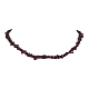 Natural Garnet Chip Beaded Necklace(NJEW-JN04615-09)-1