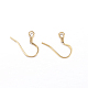 Ion Plating(IP) 316 Stainless Steel French Earring Hooks(STAS-G130-57G-B)-1