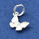 925 Sterling Silver Butterfly Charms(STER-M119-14S)-2