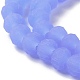 Imitation Jade Solid Color Glass Beads Strands(EGLA-A034-J6mm-MD03)-4