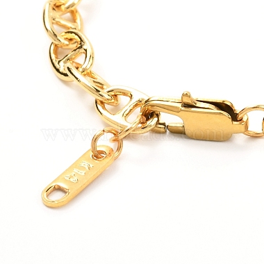 Латунный браслет Mariner Link Chain(BJEW-JB06986)-5