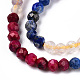 Natural & Synthetic Mixed Gemstone Beads Strands(G-D080-A01-03-16)-3