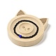 Бук деревянный браслет браслет перстень дисплей держатель поднос(BDIS-D002-03A-01)-4