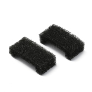 Sponge Filter for Cat Fountain Replacement, Pet Fountain Foam Filter, Cat Drinking Fountain Sponge, Rectangle, Black, 54x27.5x14mm(AJEW-WH0248-75)