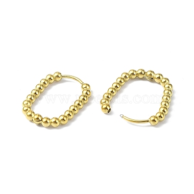Real 18K Gold Plated 316 Stainless Steel Hoop Earrings(EJEW-L267-005G-04)-2