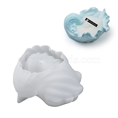 White Silicone Candle Cups