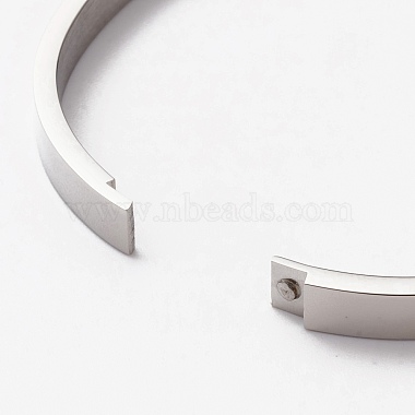 bracelets en acier inoxydable anti-ternissement 304(STAS-I169-03A-P)-2