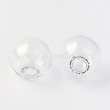 Round Mechanized Blown Glass Globe Ball Bottles(BLOW-R001-8mm)-2