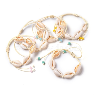 Mixed Color Shell Bracelets