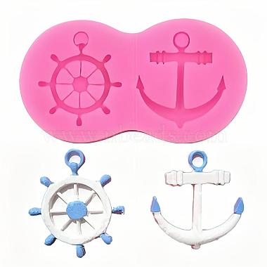 DeepPink Anchor & Helm Silicone