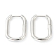 Brass Huggie Hoop Earrings(EJEW-L234-027A-P)-1