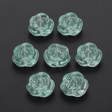 Perles de verre peintes à la cuisson transparente(GLAA-S190-022-A06)-5