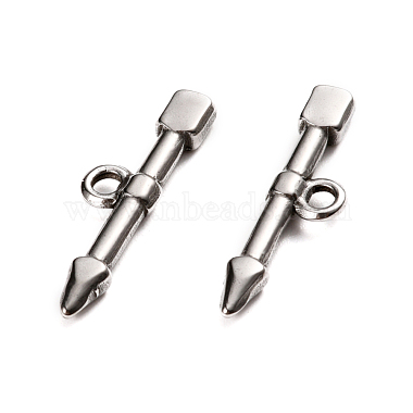 304 Stainless Steel Toggle Clasps Parts(STAS-D142-02C-P)-2