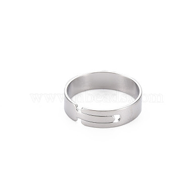 Brass Adjustable Finger Ring Settings(KK-N232-289P)-2
