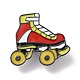 Broche en émail pour patins à chaussures(JEWB-G012-D01)-1