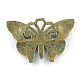 Butterfly Zinc Alloy Pendants(X-PALLOY-Q309-04-FF)-2