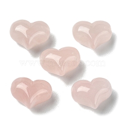 Natural Rose Quartz Beads, Heart, 14~14.5x18x10.5~11mm, Hole: 1mm
(G-M423-01C)