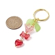 Bowknot & Heart Glass Pendant Decorations(KEYC-JKC00691-01)-2