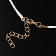Воском хлопка ожерелье шнура материалы(MAK-YWC0001-01KC-02)-5