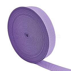 Ultra Wide Thick Flat Elastic Band, Webbing Garment Sewing Accessories, Medium Orchid, 30mm(X1-EC-WH0016-A-S018)