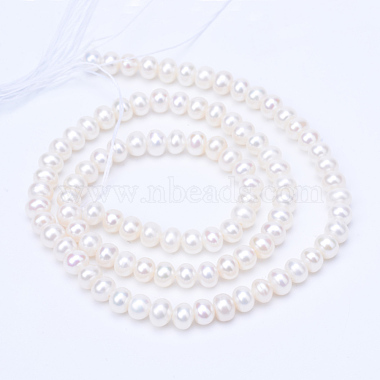 Natural Cultured Freshwater Pearl Beads Strands(PEAR-R063-08)-2