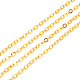 3.28 Feet Brass Cable Chains(X-CHC-T008-06A-G)-1