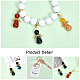 12Pcs 3 Styles Natural Agate Alloy Pendant Decorations(HJEW-CA0001-31)-5
