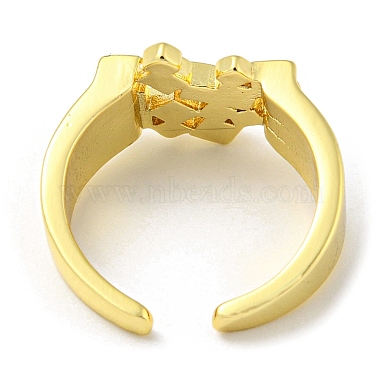 anillos abiertos de latón para mujer(RJEW-G303-01A-G)-3