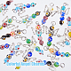 50Pcs Handmade Millefiori Glass Pendants(FIND-DC0002-64)-3