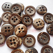 Cartoon Buttons for Kids, Coconut Button, Camel, 12mm in diameter(NNA0YXG)