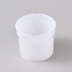 Plastic Piping Bag Cup Holder, Column, White, 97x80mm, Inner Diameter: 83mm(AJEW-WH0752-511)
