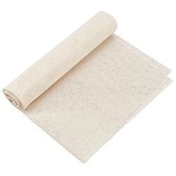 Linen Fabric, for DIY Embroidery Clothing Accessories, Antique White, 500x750x0.5mm(EMBR-WH0007-006)