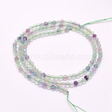 Natural Fluorite Beads Strands(G-F509-38-4mm)-2