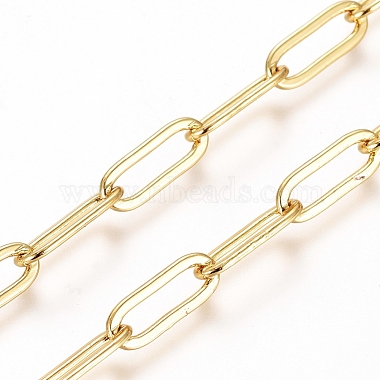 Brass Paperclip Chains(CHC-G007-03G)-2