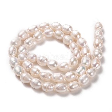 Natural Cultured Freshwater Pearl Beads Strands(PEAR-L033-74)-3
