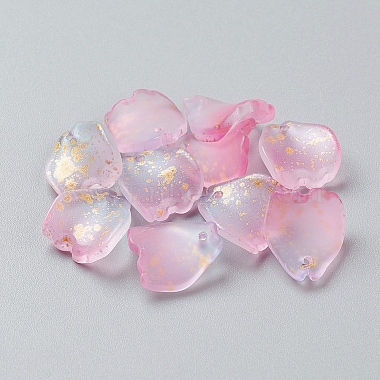 PearlPink Petaline Glass Charms