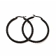 304 Stainless Steel Twist Rope Hoop Earrings for Women(EJEW-C011-02EB)-1