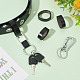 Belt Ring Keeper Keychain Making Kit(DIY-GO0001-76)-4