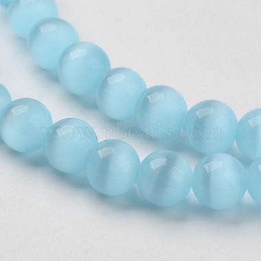 Perles d'oeil de chat(X-CER10mm58)-3