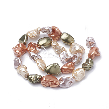 Shell Pearl Beads Strands(PEAR-Q008-12A)-2