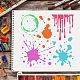 Plastic Reusable Drawing Painting Stencils Templates(DIY-WH0172-234)-6